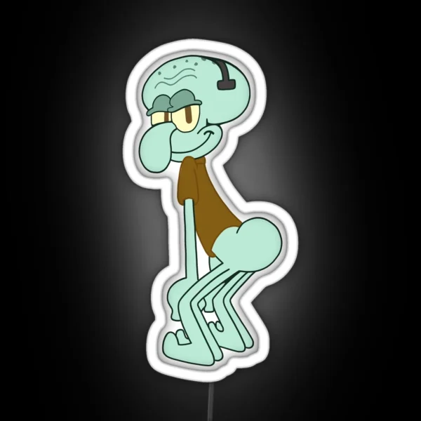 Squidward RGB Neon Sign