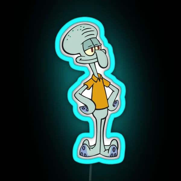 Squidward RGB Neon Sign