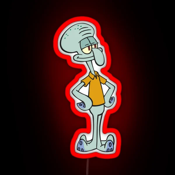 Squidward RGB Neon Sign