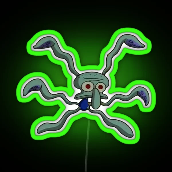 Squidwards Dance RGB Neon Sign