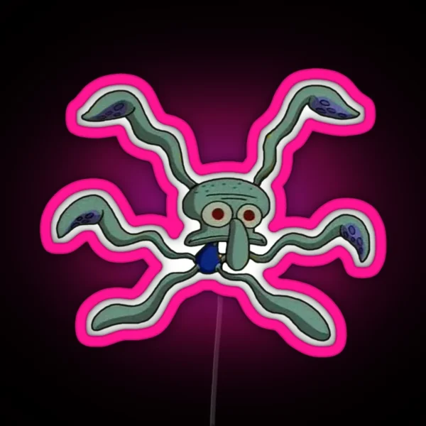 Squidwards Dance RGB Neon Sign
