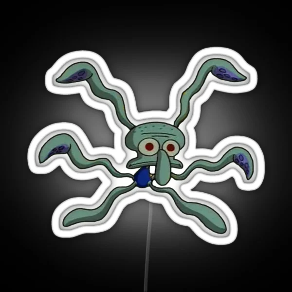 Squidwards Dance RGB Neon Sign