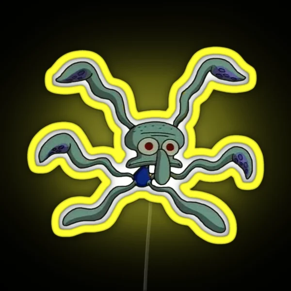 Squidwards Dance RGB Neon Sign