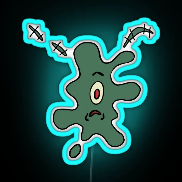 Squished Plankton RGB Neon Sign