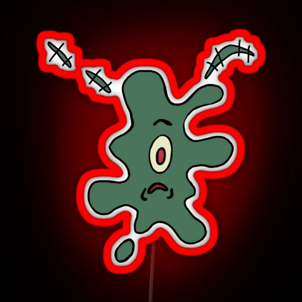 Squished Plankton RGB Neon Sign