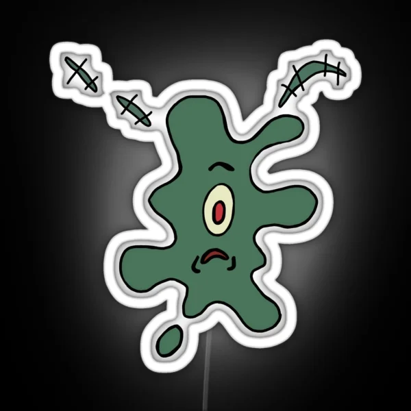 Squished Plankton RGB Neon Sign