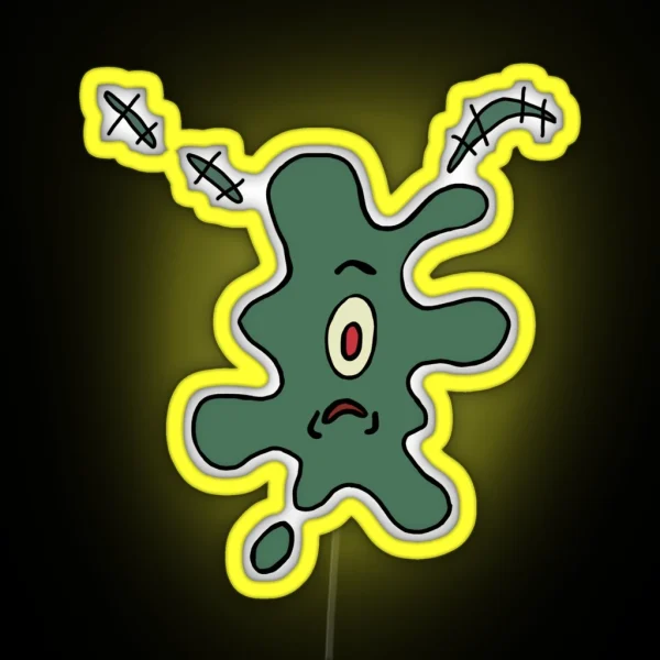 Squished Plankton RGB Neon Sign
