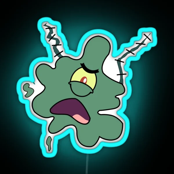 Squished Plankton RGB Neon Sign