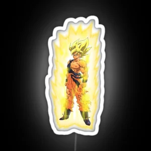 SS Goku RGB Neon Sign