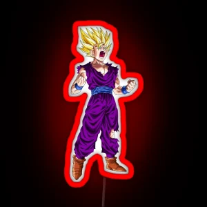 SSJ2 Gohan RGB Neon Sign