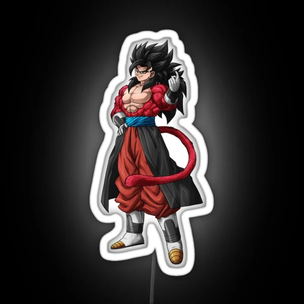 SSJ4 Vegito RGB Neon Sign