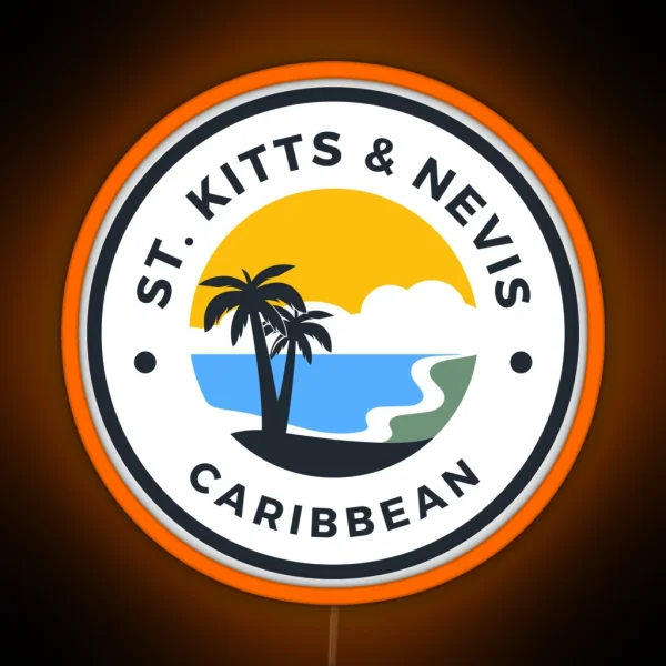 St Kitts And Nevis RGB Neon Sign