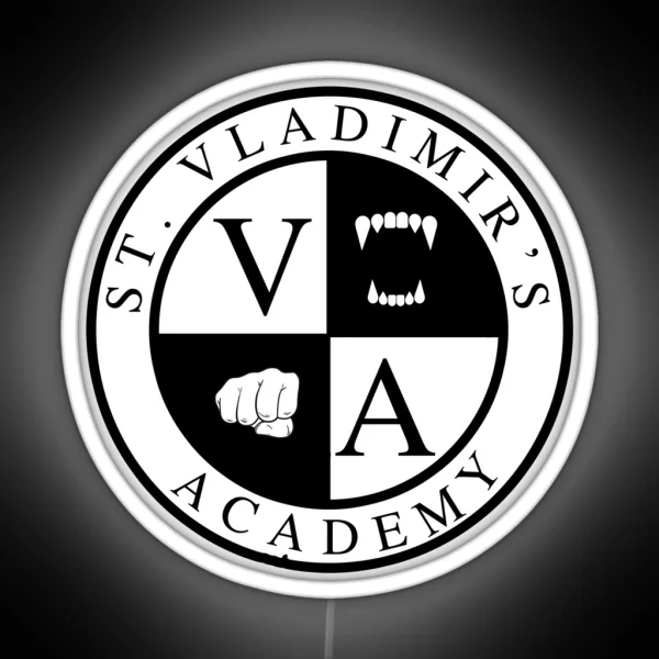 St Vladimir S Vampire Academy Light Based RGB Neon Sign