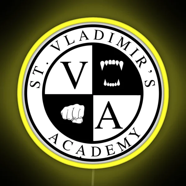 St Vladimir S Vampire Academy Light Based RGB Neon Sign
