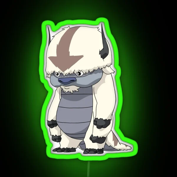 Standing Appa RGB Neon Sign