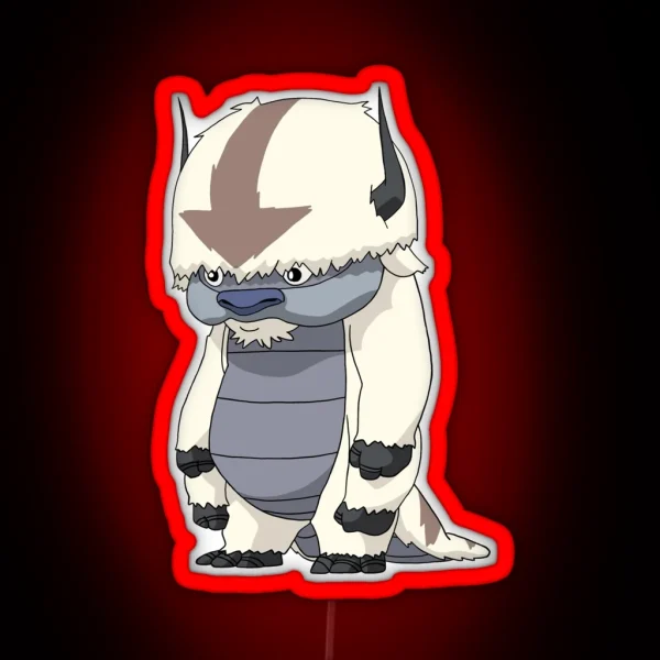 Standing Appa RGB Neon Sign