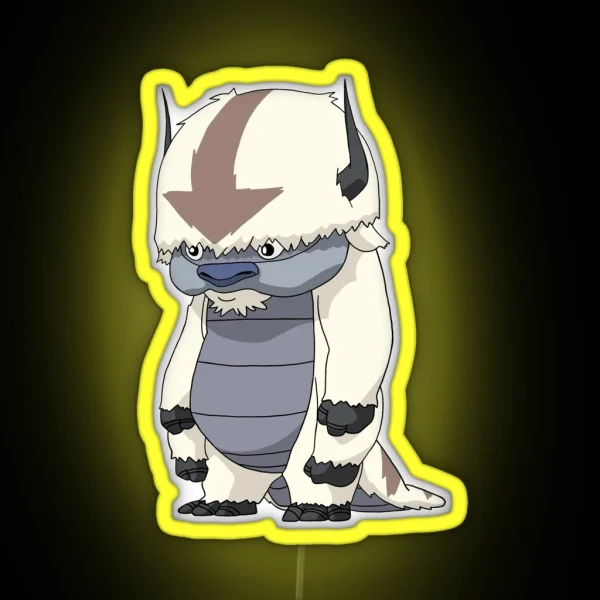 Standing Appa RGB Neon Sign