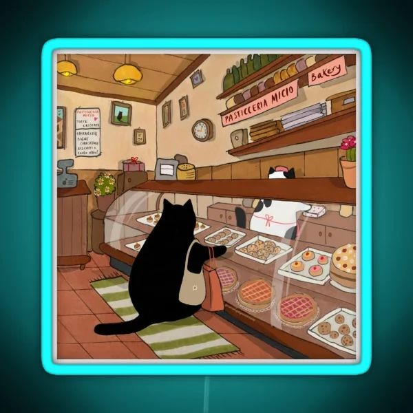 Stanis Buying Sweet Treats At The Bakery RGB Neon Sign