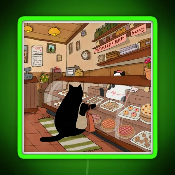 Stanis Buying Sweet Treats At The Bakery RGB Neon Sign