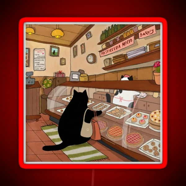 Stanis Buying Sweet Treats At The Bakery RGB Neon Sign