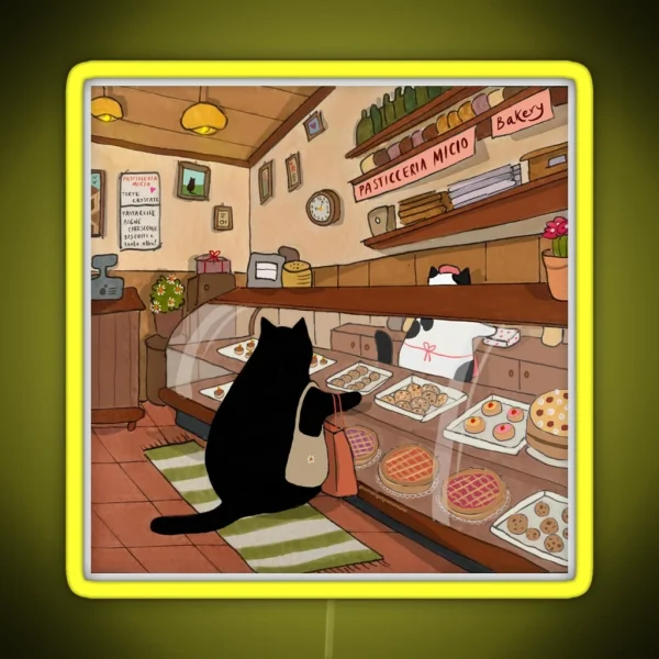 Stanis Buying Sweet Treats At The Bakery RGB Neon Sign