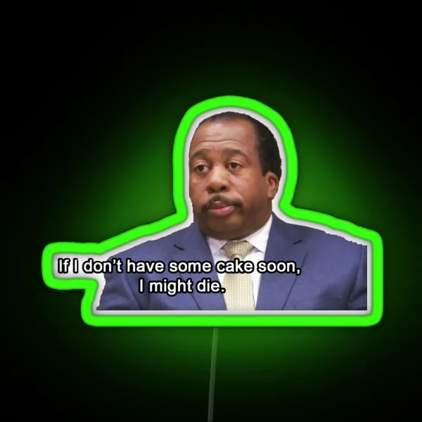 Stanley Hudson RGB Neon Sign