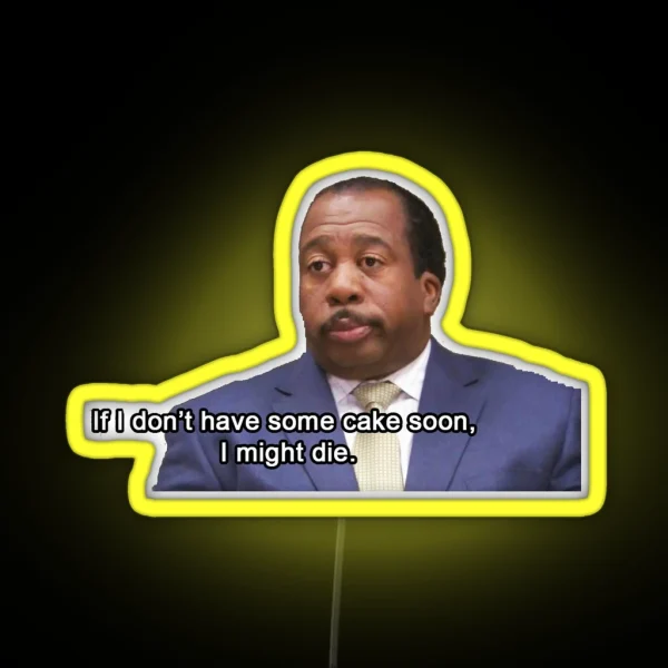 Stanley Hudson RGB Neon Sign