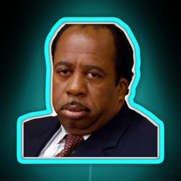 Stanley Hudson RGB Neon Sign