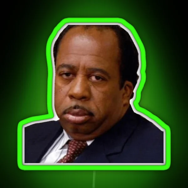 Stanley Hudson RGB Neon Sign