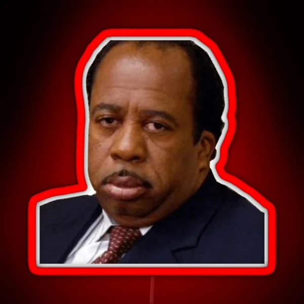 Stanley Hudson RGB Neon Sign