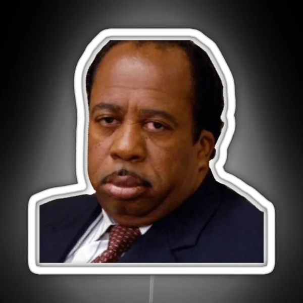 Stanley Hudson RGB Neon Sign