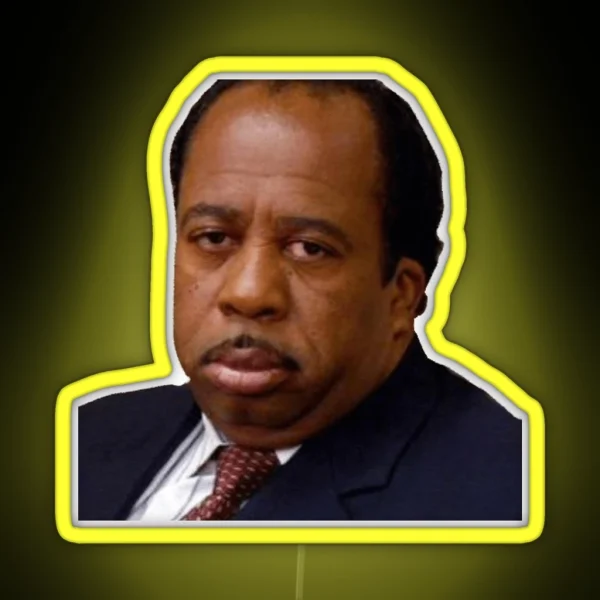 Stanley Hudson RGB Neon Sign