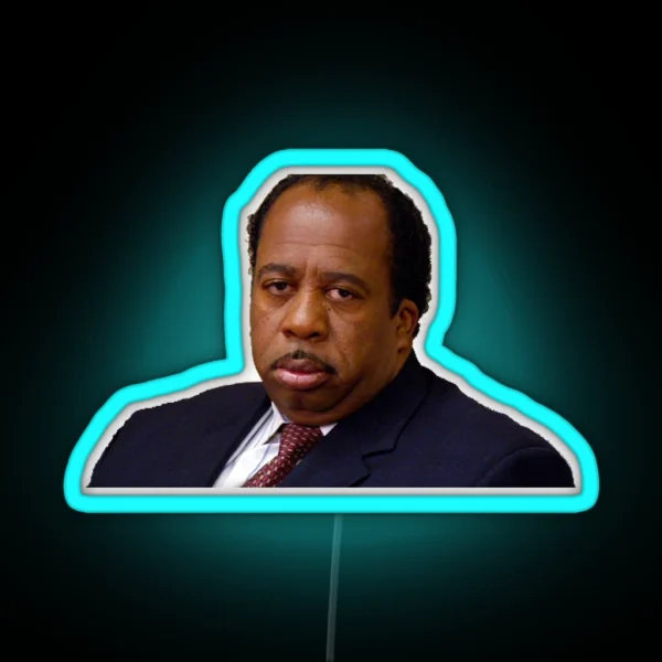Stanley Hudson RGB Neon Sign