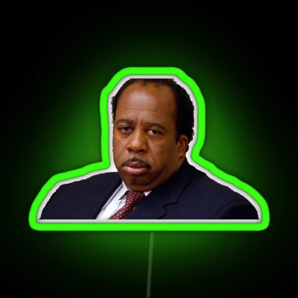 Stanley Hudson RGB Neon Sign