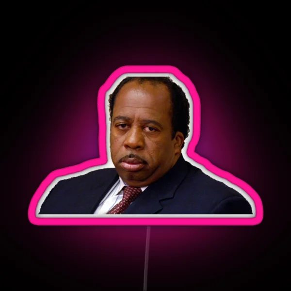 Stanley Hudson RGB Neon Sign