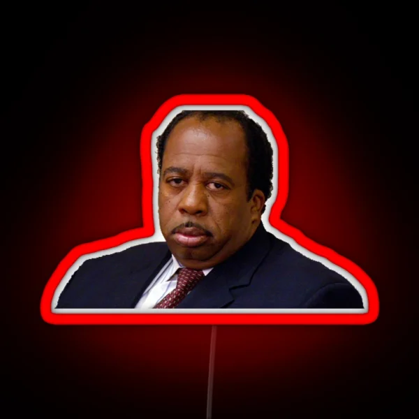 Stanley Hudson RGB Neon Sign