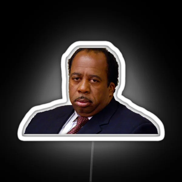 Stanley Hudson RGB Neon Sign