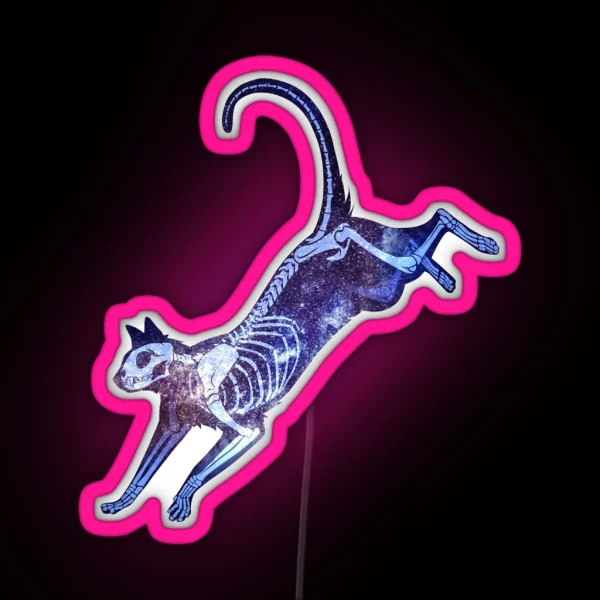 Star Cat 2 RGB Neon Sign