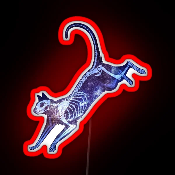 Star Cat 2 RGB Neon Sign