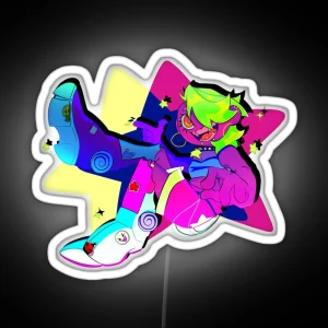Star Girl RGB Neon Sign