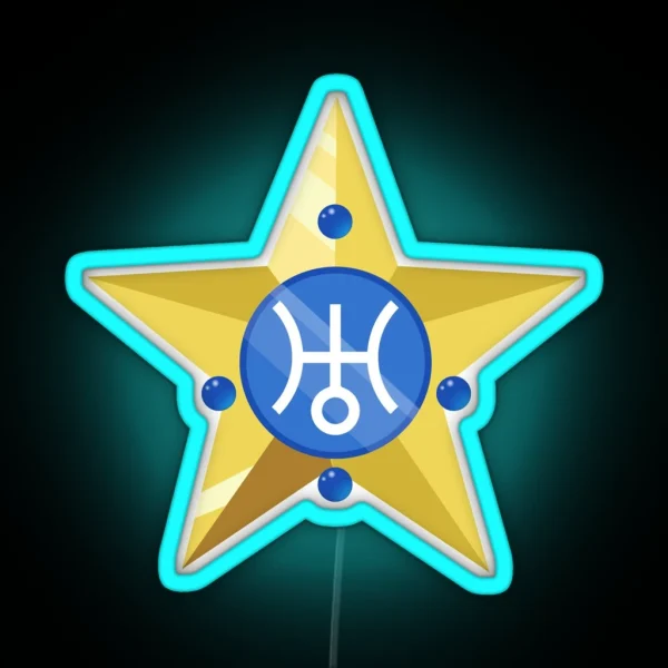 Star Of Uranus RGB Neon Sign