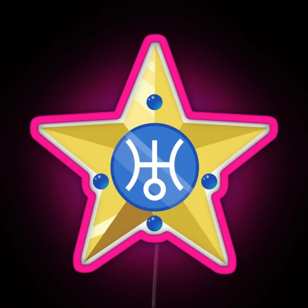 Star Of Uranus RGB Neon Sign