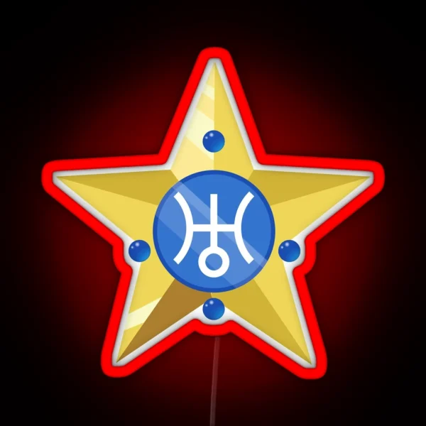 Star Of Uranus RGB Neon Sign