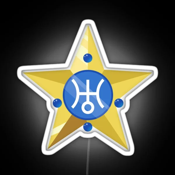 Star Of Uranus RGB Neon Sign