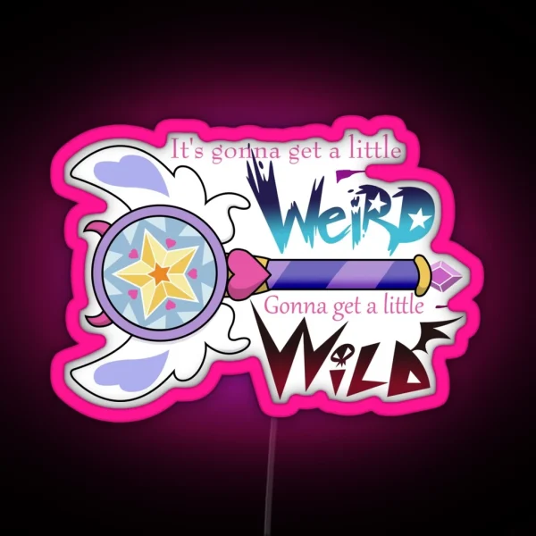 Star Wand RGB Neon Sign