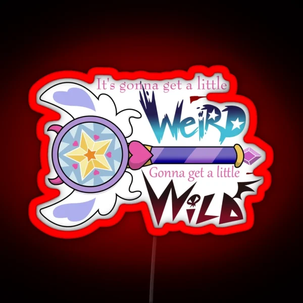Star Wand RGB Neon Sign