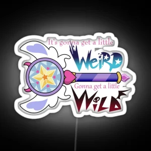 Star Wand RGB Neon Sign