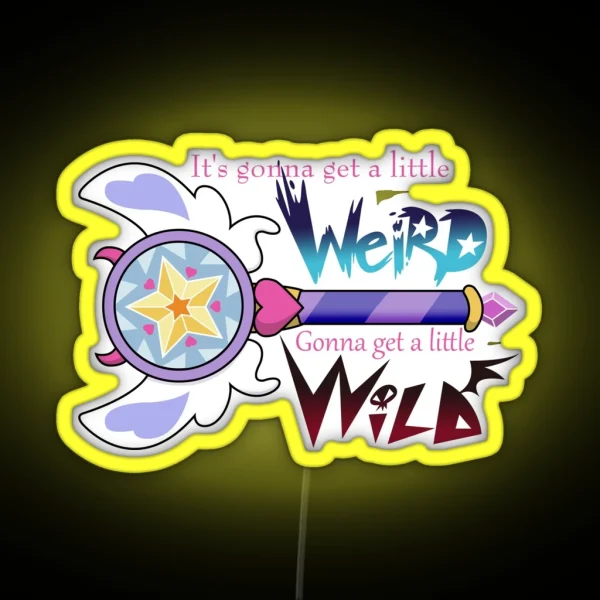 Star Wand RGB Neon Sign