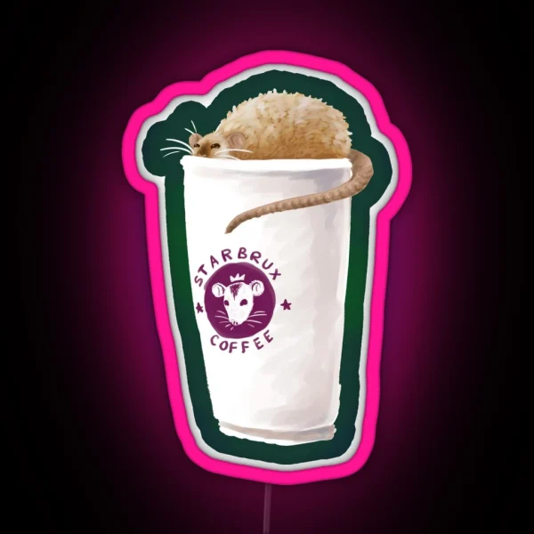 Starbrux Rattuccino RGB Neon Sign