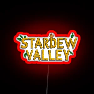 Stardew Valley Logo RGB Neon Sign